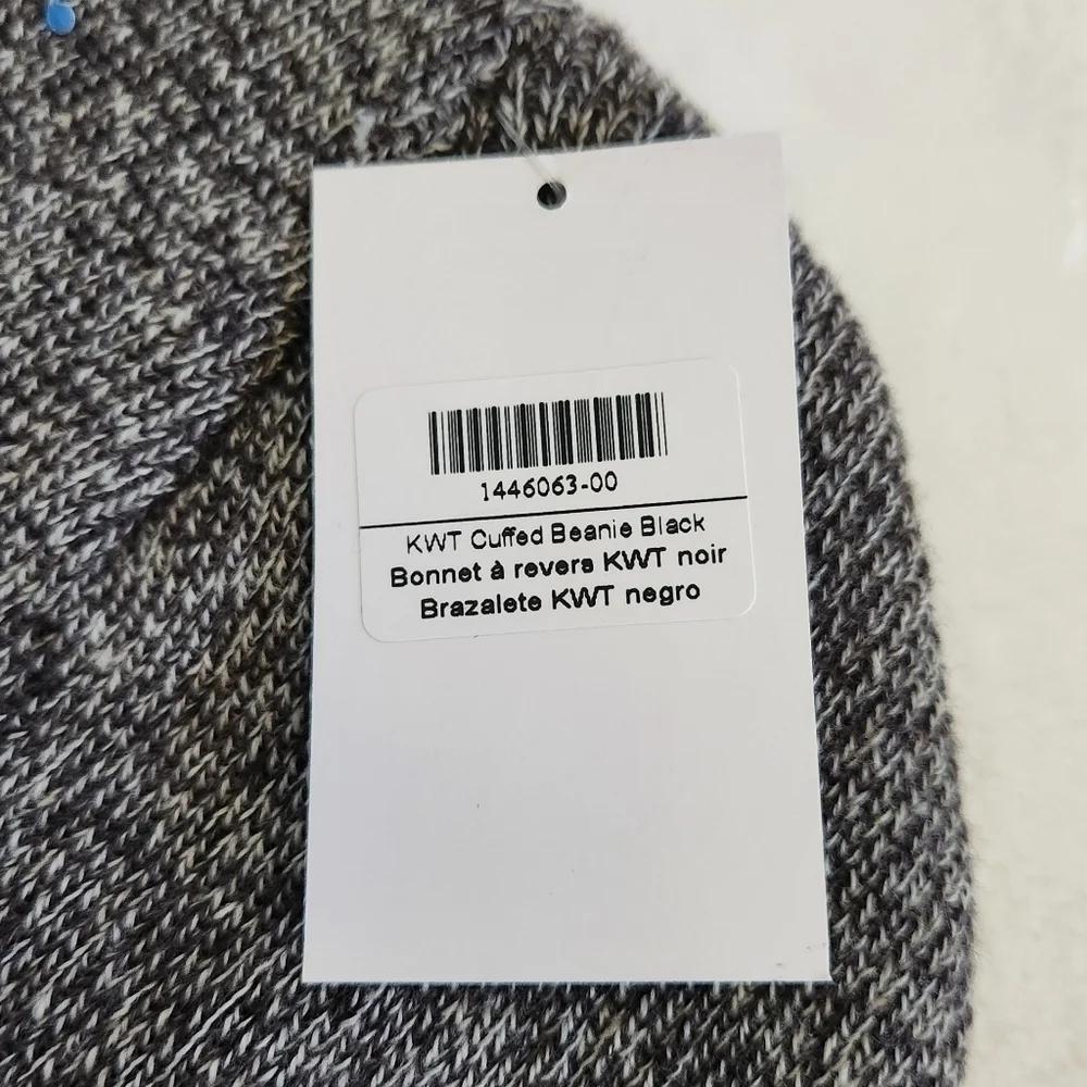Kenworth Heathered Gray Knit Embroidered Cuffed Beanie Winter Hat NWT